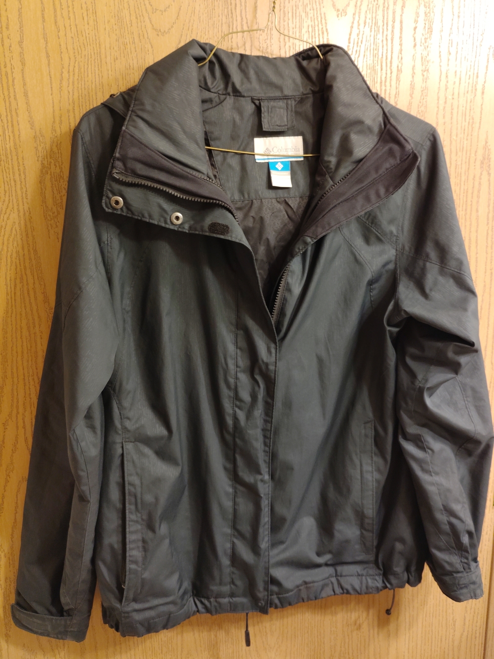 Columbia Women's Charcoal Gray Waterproof Utility Jacket